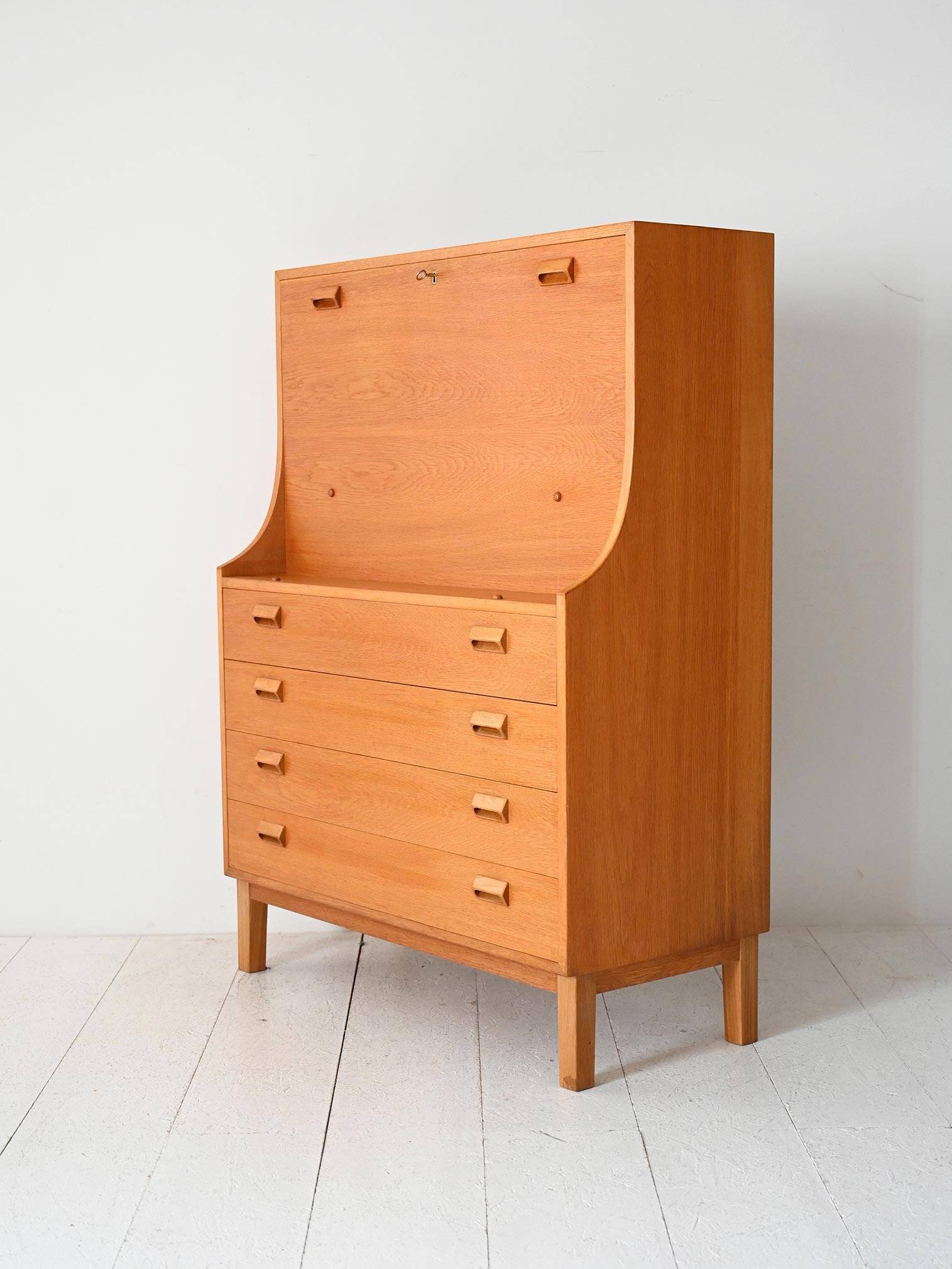 1960s Oak Secrétaire by Børge Mogensen for Søborg Møbler