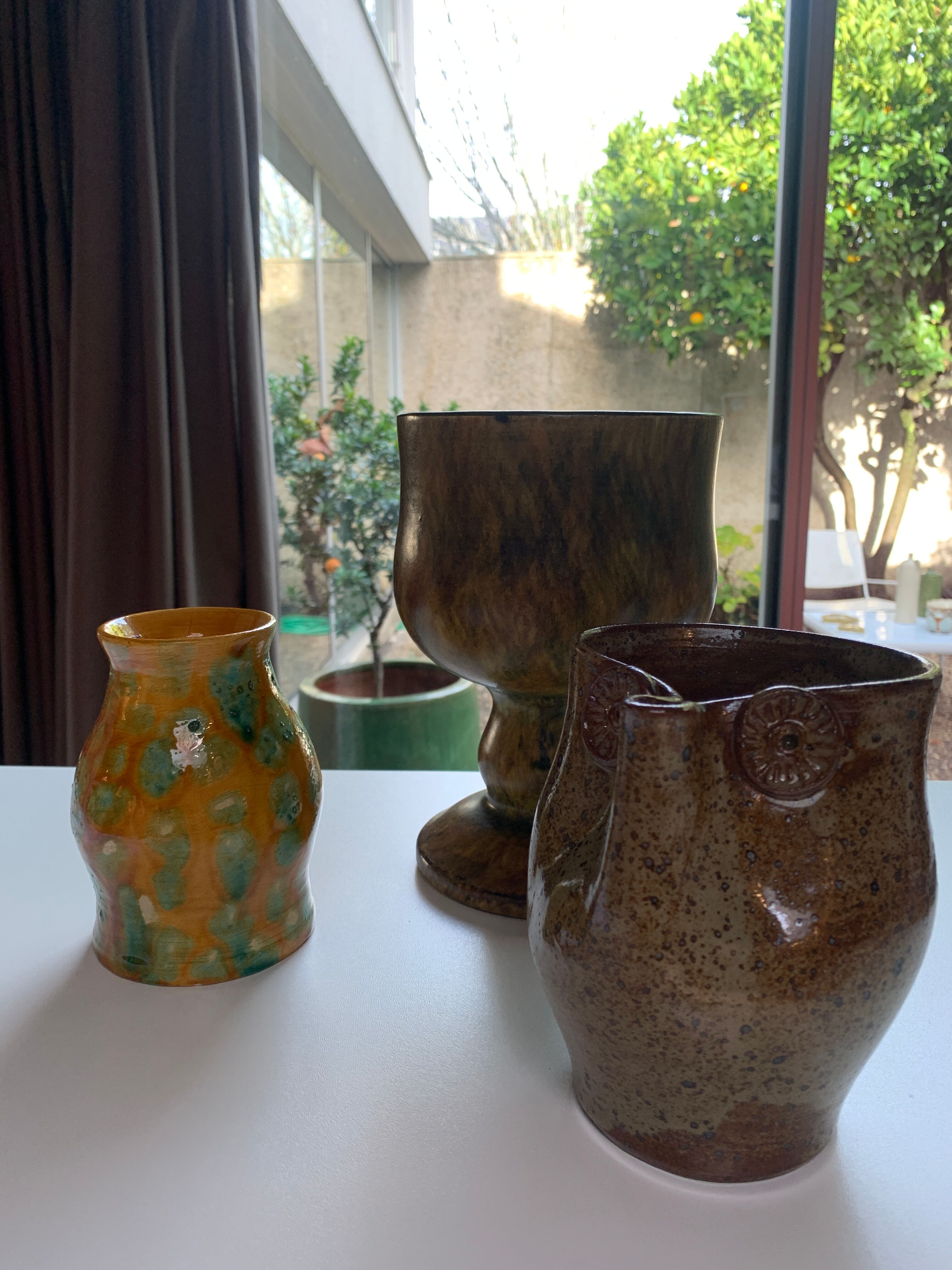 Anthropomorphic pitcher representing an owl