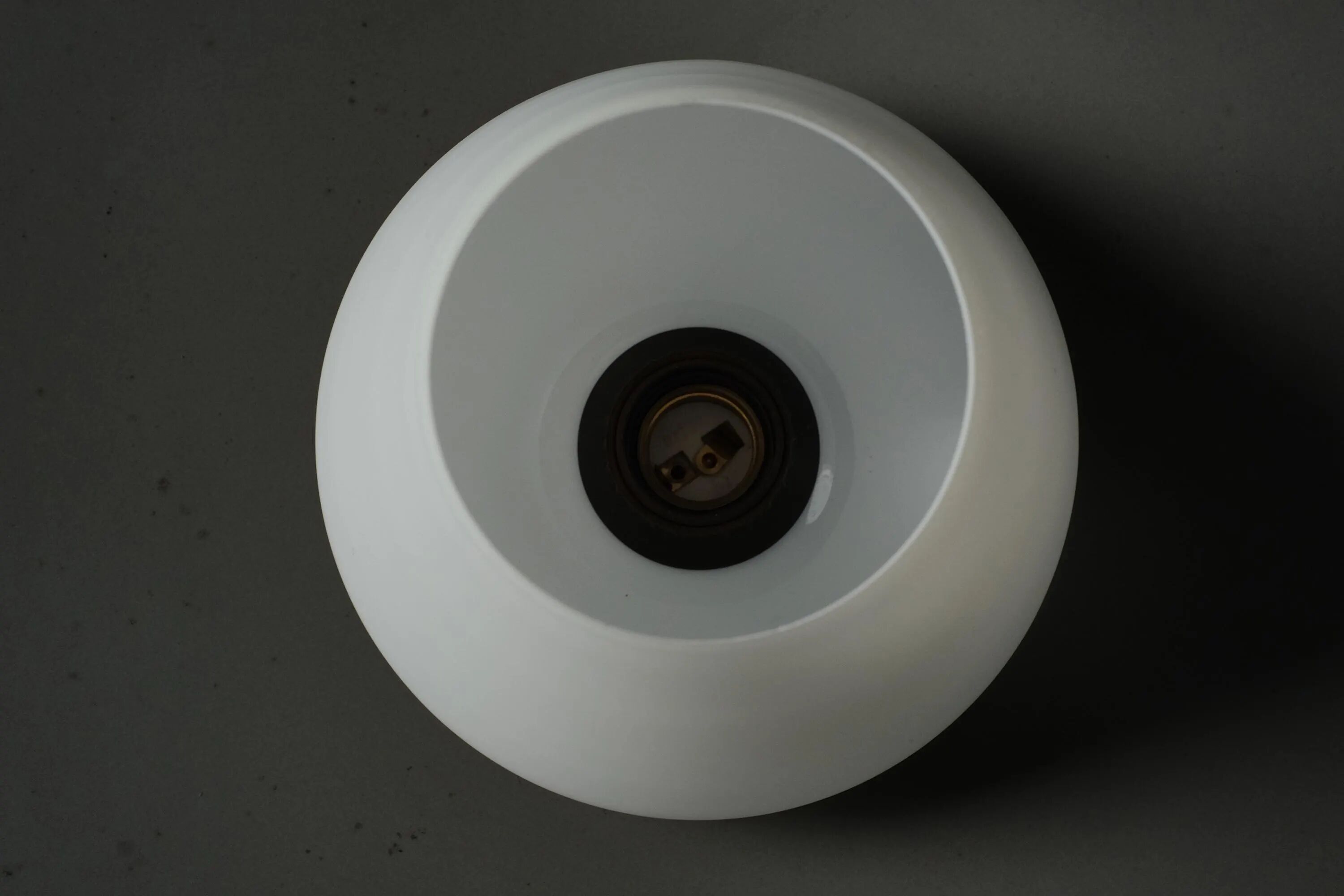 Modern Mid-Century Pendant Lamp Flying Saucer, Space Age Design from the 1960s