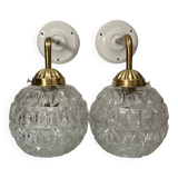 Pair of vintage wall sconces