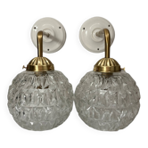 Pair of vintage wall sconces