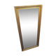 Miroir rectangulaire doré