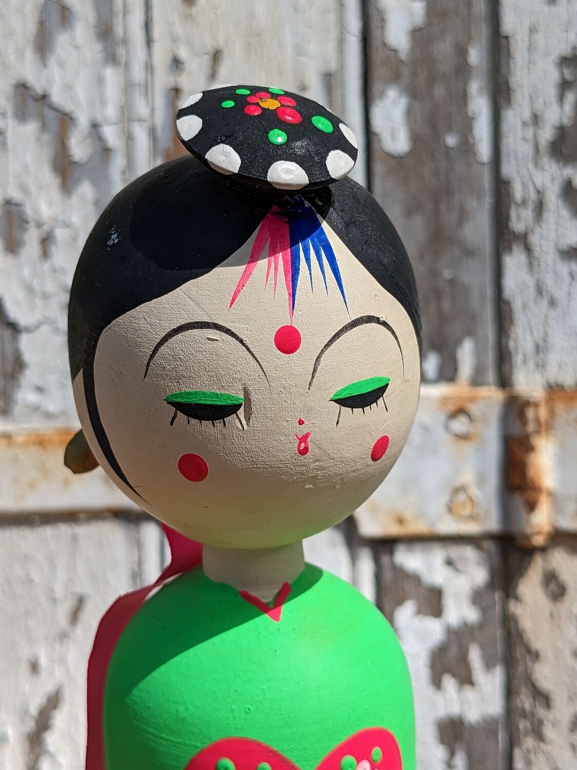 Kokeshi doll as a couple
