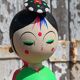Kokeshi doll as a couple