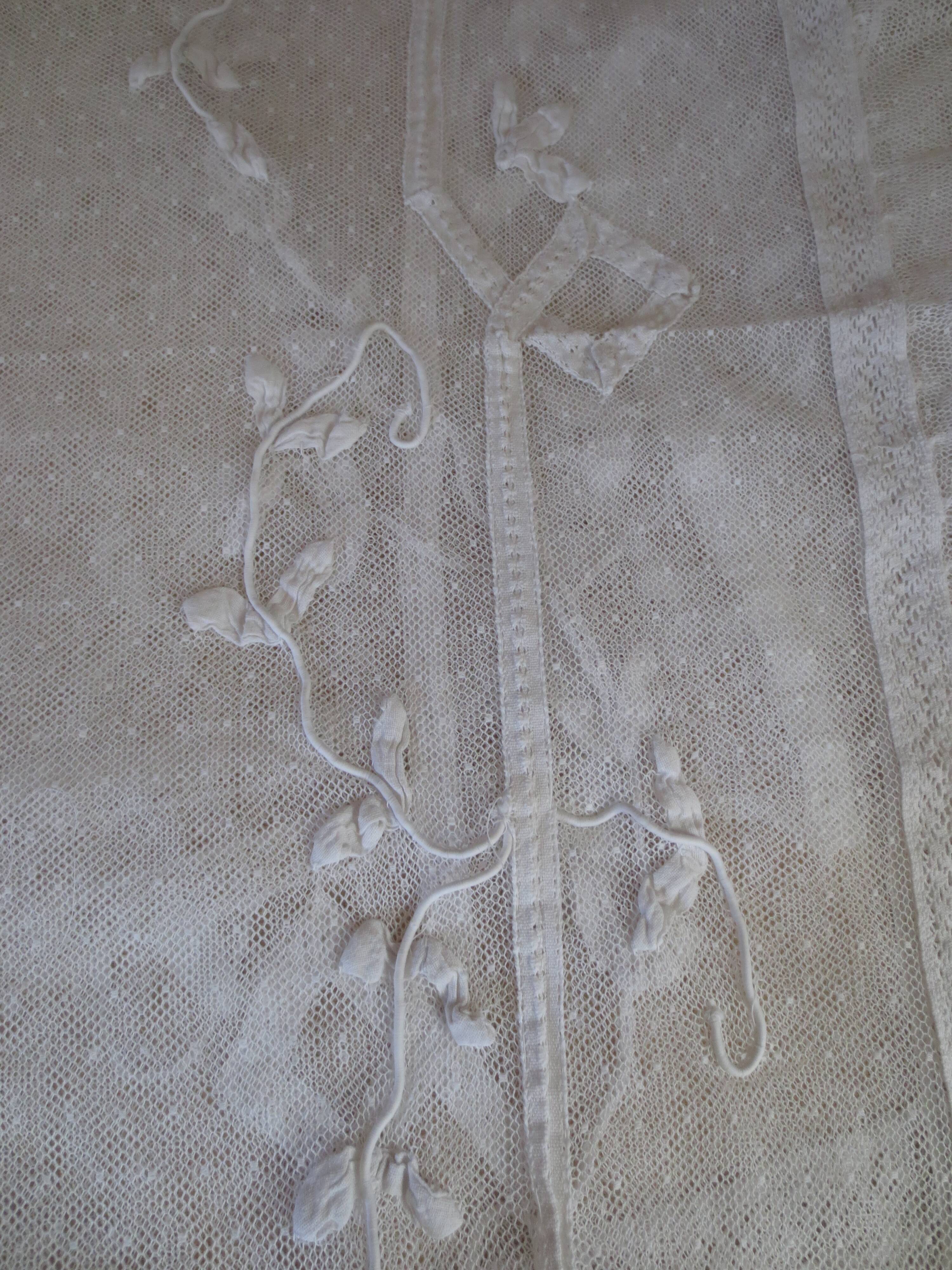 Ancient veil for bed sky