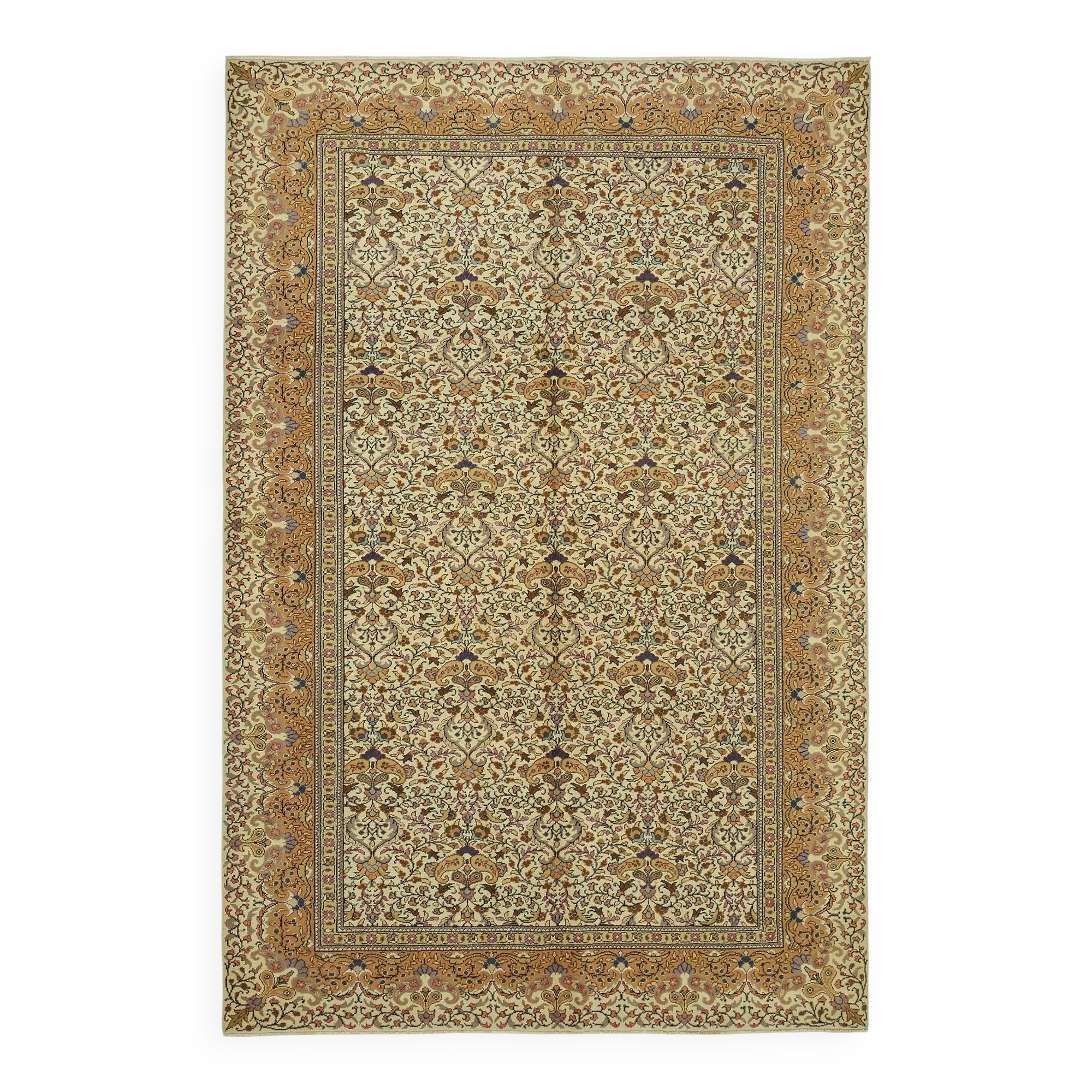 Turkish Wool Vintage Kayseri Rug 200 cm x 290 cm