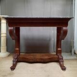 Nineteenth mahogany console