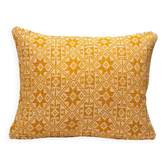 Coussin Dokmai jaune 40x50 cm