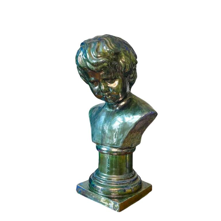 Salted stoneware sculpture, high fire, Louis Gustave Cambier & Roger Guérin, Bouffioulx ca 1925