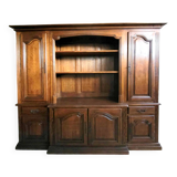 Vintage Rustic Bibus Sideboard in Solid Wood Circa 1980