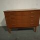 COMMODE SCANDINAVE EN TECK DESIGN  ANNEES 60'S