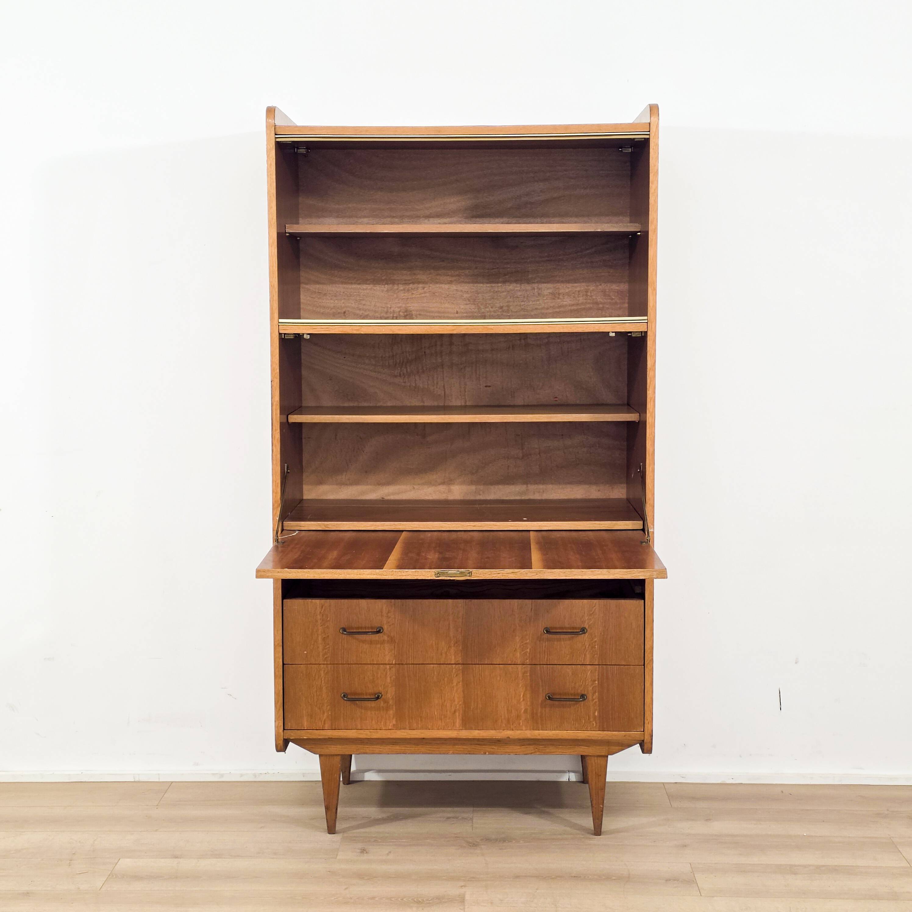 Scandinavian teak secretary – Nordic design, 1960s