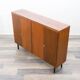 Large high teak sideboard with fluted doors, 1960s