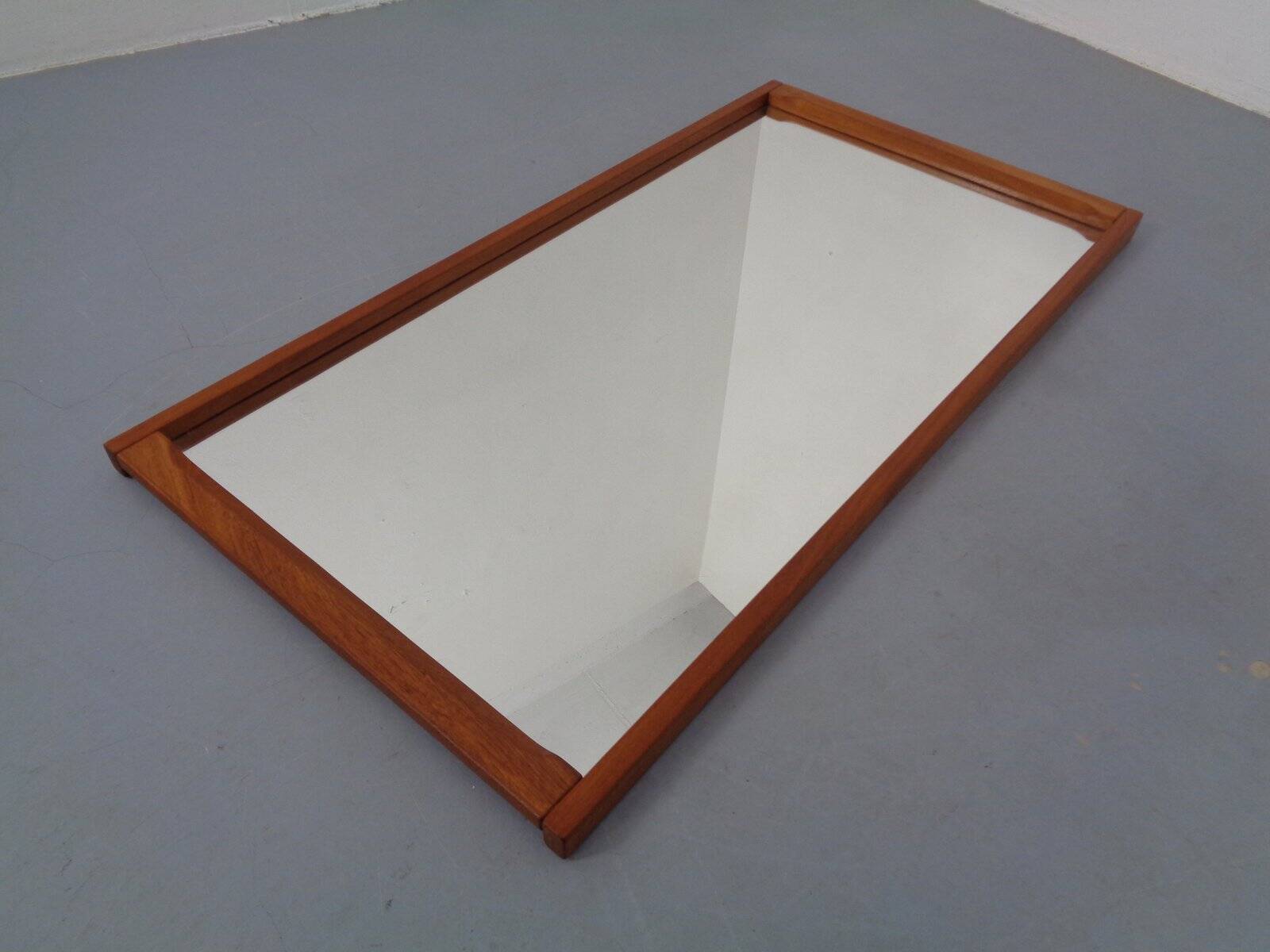 Danish No 196 Mirror in Teak by Aksel Kjersgaard, 1960s
