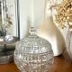 Former Portieux crystal sugar bowl