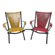 Pair of armchairs scoubidou
