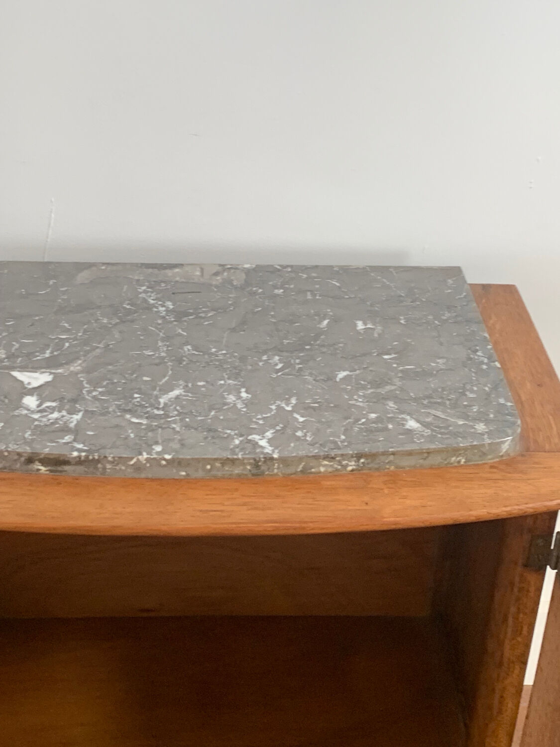 Low cabinet 2 doors with marble