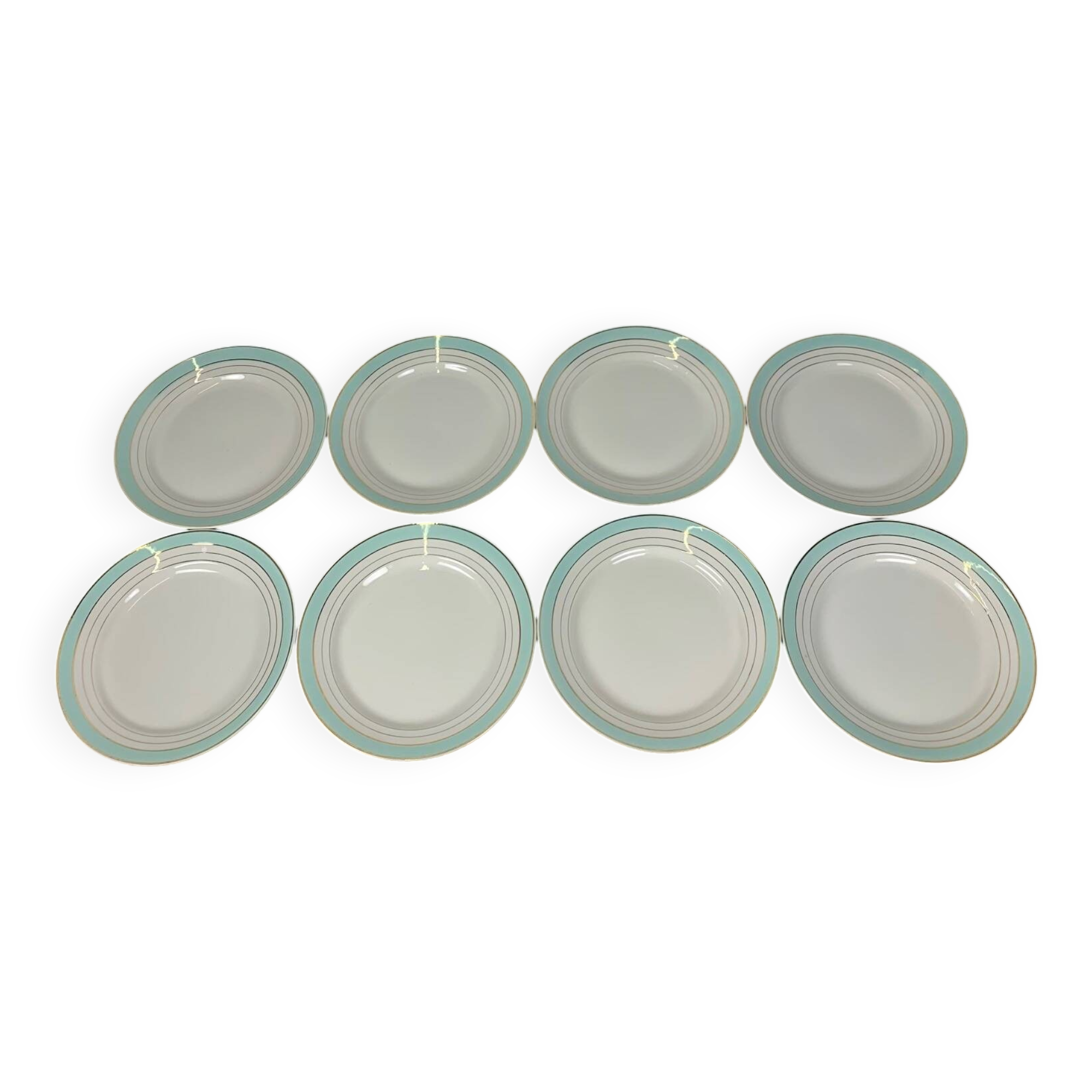 Lunéville "Régence" model, water green, late 19th century