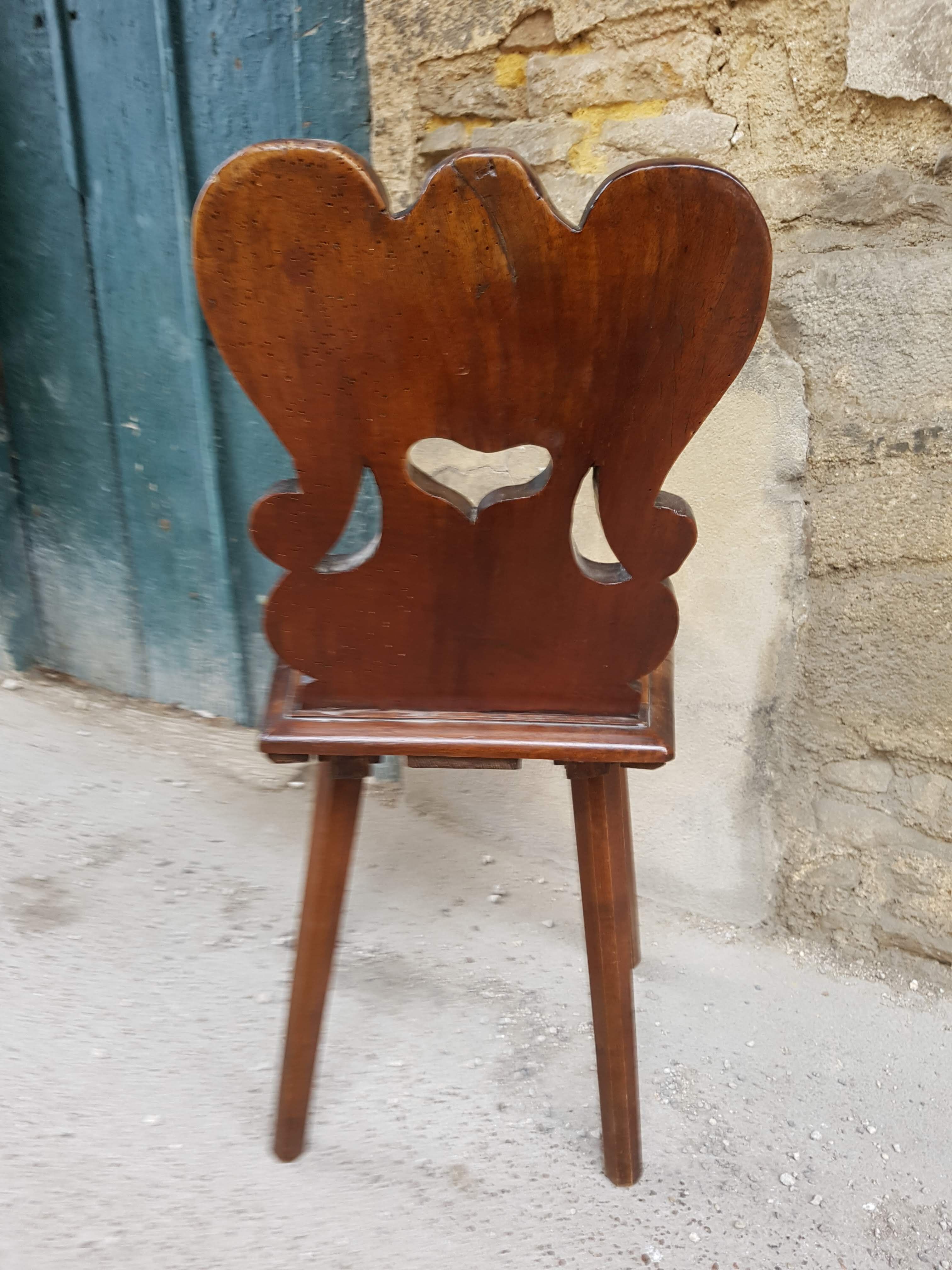 Alsatian Chair late eighteenth century