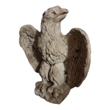 Imperial eagle in fiber cement XXth