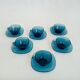 Arcopal Blue Coffee Set 6 Cups and Under Cups