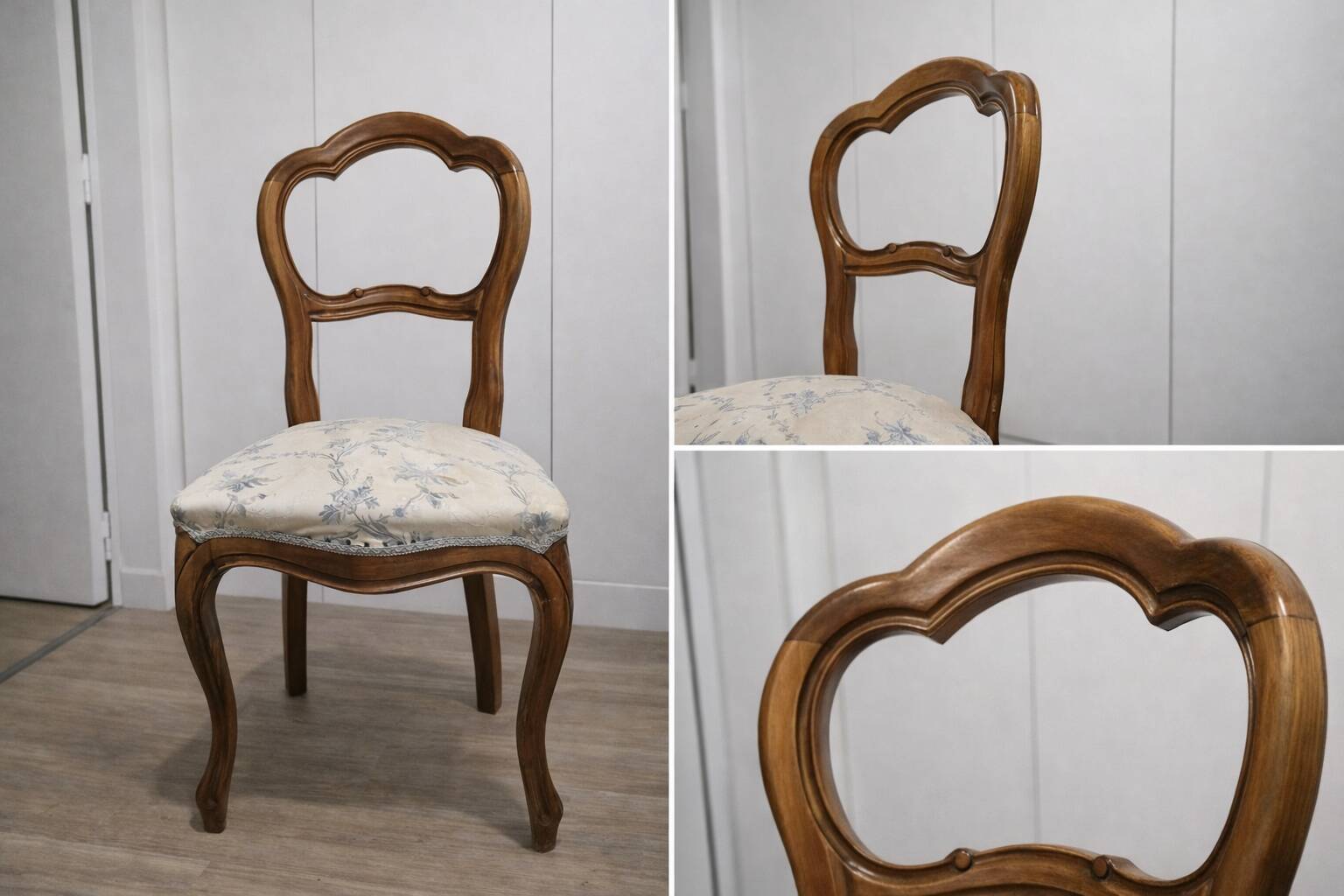 Set of 5 antique Louis-Philippe style chairs – 19th century