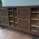 Fir craft furniture with 4 sliding doors