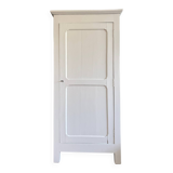 Antique vintage white Parisian wardrobe