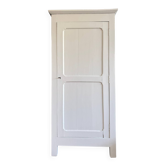 Antique vintage white Parisian wardrobe
