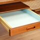 Danish coffee table with drawer in teak, 1960s