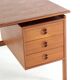 Bureau pour femme Gasvig / GV Møbler - design danois - teck - moderne du milieu du siècle