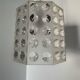 Translucent acrylic chandelier Space Age design 70s