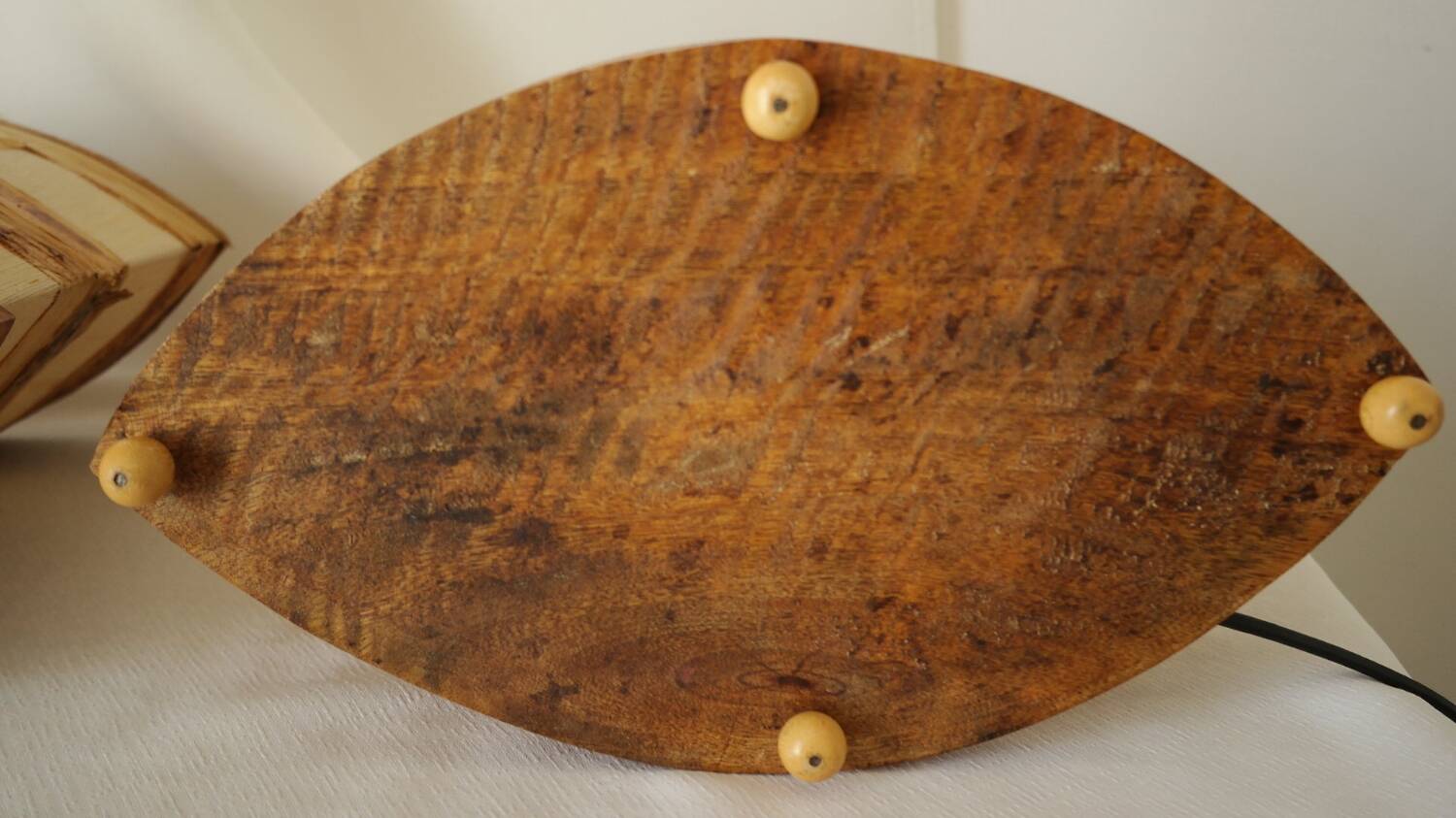 Pair of vintage exotic lamps