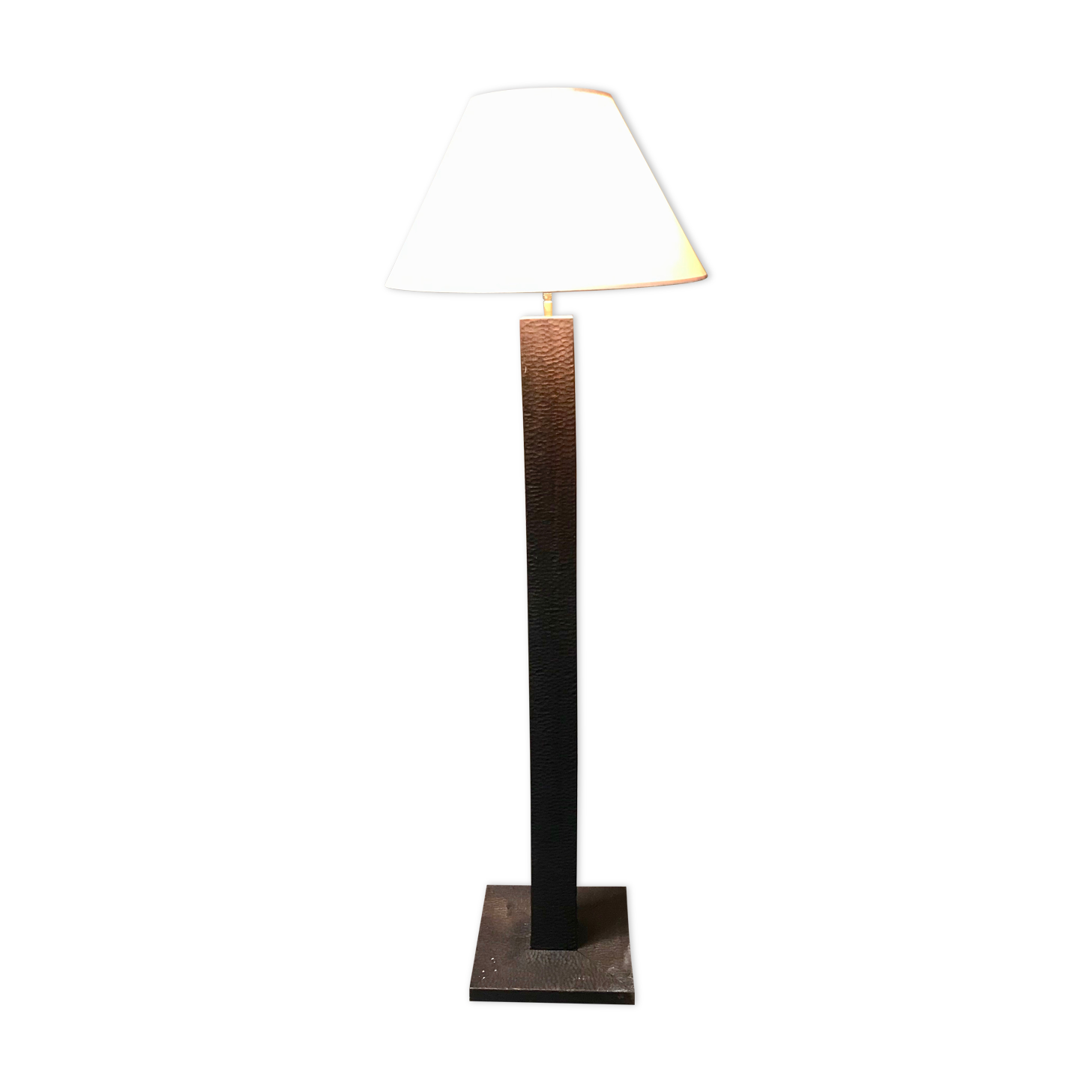 Brutalist style floor lamp