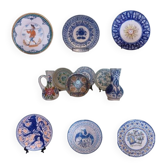 10 pièces de céramique vintage espagnoles