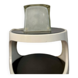 Lampe de Bureau Iviken Ice Cube en Verre de Ikea, 1990s