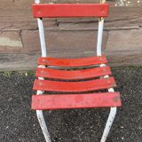 chaise de Café Tolix terrasse French bistrot chairs 1960 Esprit usés, wasi-sabi,industriel