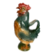 Ceramic rooster pitcher