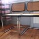 Pair of chairs cesca B32 Marcel Breuer black Gavina
