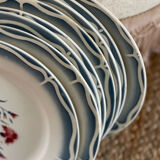 8 flat plates digoin sarreguemines