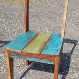 Teak table with 6 chairs