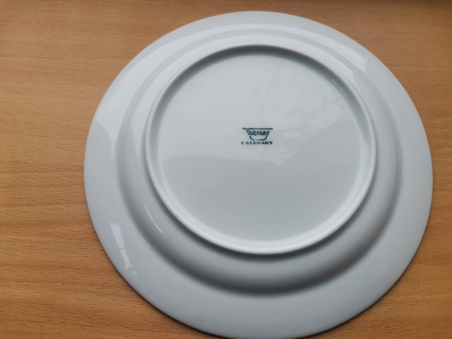 Ensemble de café vintage allemand pour 6 personnes par Thomas Arcta, bourgogne et platine.
