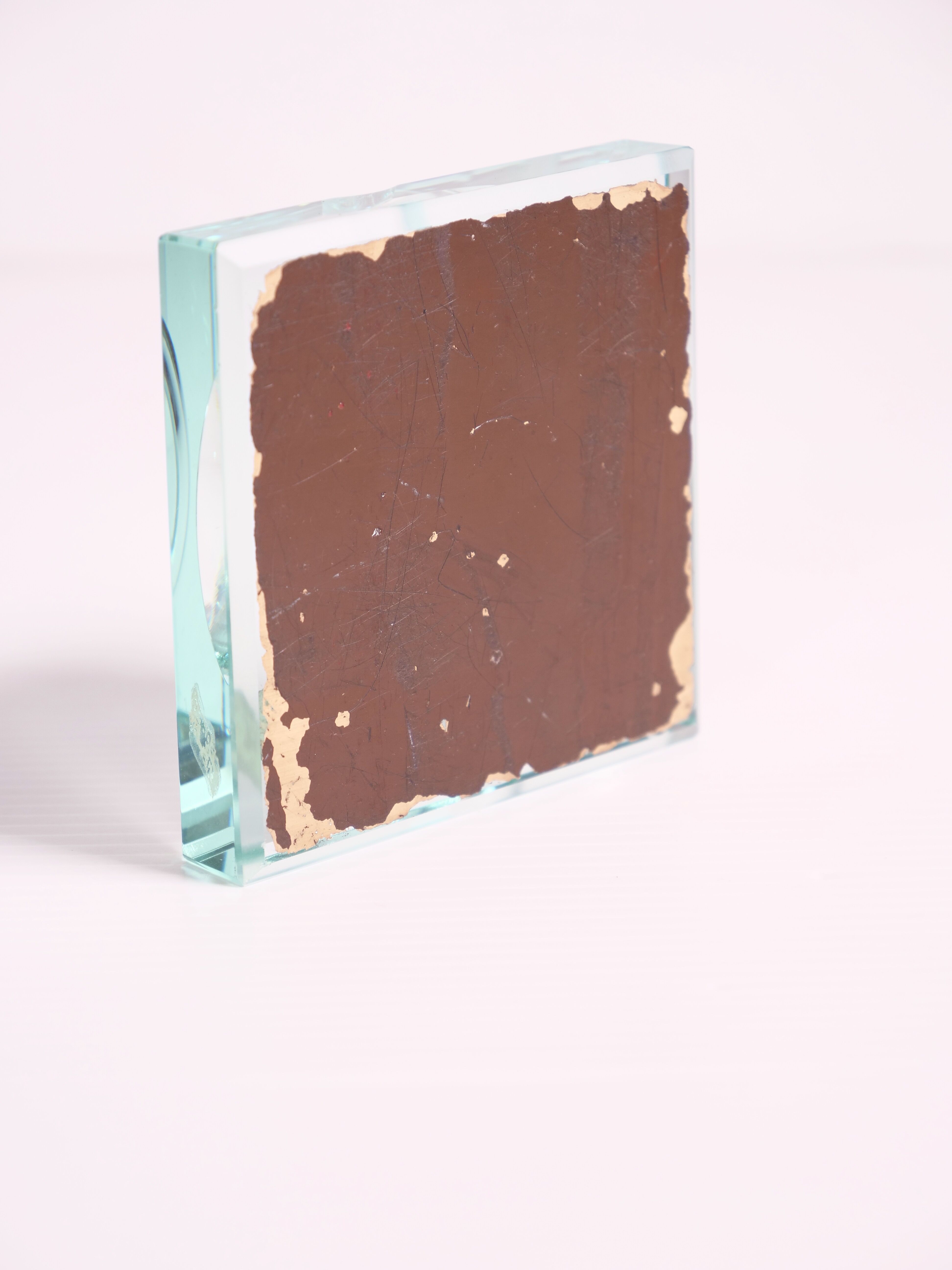 Ashtray art deco mirror by Jean Luce