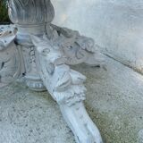 Patinated coffee table