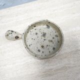 Empty cup vintage pocket in pyrite stoneware
