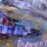 Peinture à l'huile "À minuit" par Alex Ivanyuk