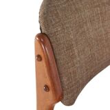 Set of 6 Erik Buch dining chairs 'Kongvund' - danish design teak