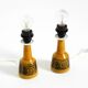 A pair of beautiful small ceramic table lamps by Cloos & Co., 1960s