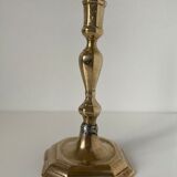 Louis XIV style bronze candle holder