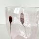 Bubble glass vase Kosta Boda Sweden 1980